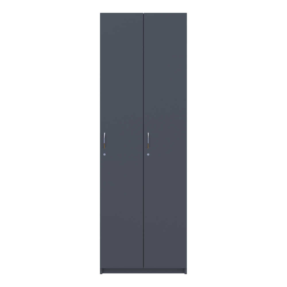 Раздевалка Doros 2-х секционная Графит 2 ДСП 60х52х180 (DRS-011613)