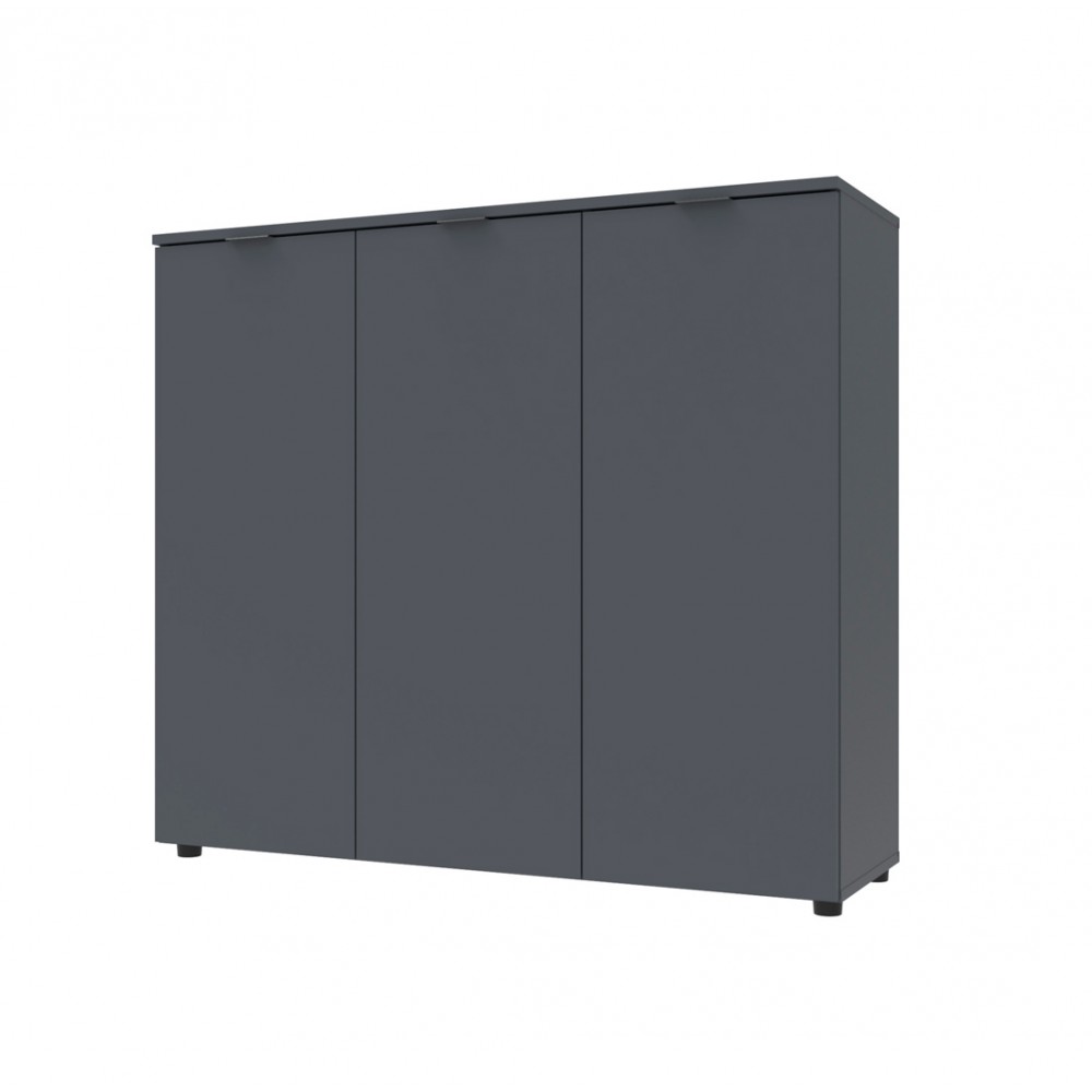 Комод в гостиную Doros Рон 6 120х38х100 см Графит (DRS-011303)