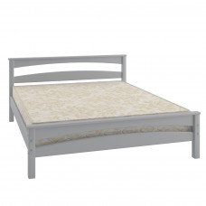 Полуторная кровать Mebigrand Чикаго Сити Светло-серый (RAL 7040) 120х200 см (DMBG-1541)