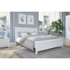 Двоспальне ліжко Mebigrand Вірджинія Білий (RAL9003) 180х200 см (DMBG-1608)