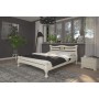 Полуторная кровать Mebigrand Даллас Белый (RAL9003) 120х200 см (DMBG-1767)
