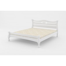 Полуторне ліжко Mebigrand Даллас Білий (RAL9003) 120х200 см (DMBG-1767)