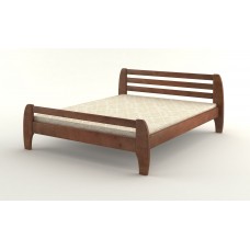 Полуторная кровать Mebigrand Милан Орех темный 120х200 см (DMBG-1889)