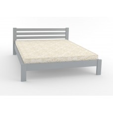 Полуторная кровать Mebigrand Колумбия Светло-серый (RAL 7040) 120х200 см (DMBG-2043)
