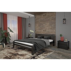 Полуторная кровать Mebigrand Премьера Венге 120х200 см (DMBG-2057)
