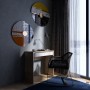 Стол письменный Мини с выдвижным ящиком Эверест Сити-750 75,2х38х74,6 см Дуб cонома/Белый (EVR-071106)