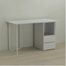 Письмовий стіл Ferrum-decor Отто 76x140x70 білий ДСП Біле 32мм (FRD-101056)