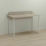 Письменный стол Ferrum-decor Скай 75x120x70 белый ДСП Дуб Сонома 16мм (FRD-101102)