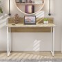 Письменный стол Ferrum-decor Скай 75x120x70 белый ДСП Дуб Сонома 16мм (FRD-101102)