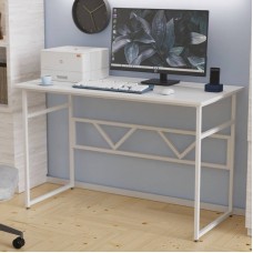 Письмовий стіл Ferrum-decor Раян 75x120x70 білий ДСП Біле 16мм (FRD-101161)
