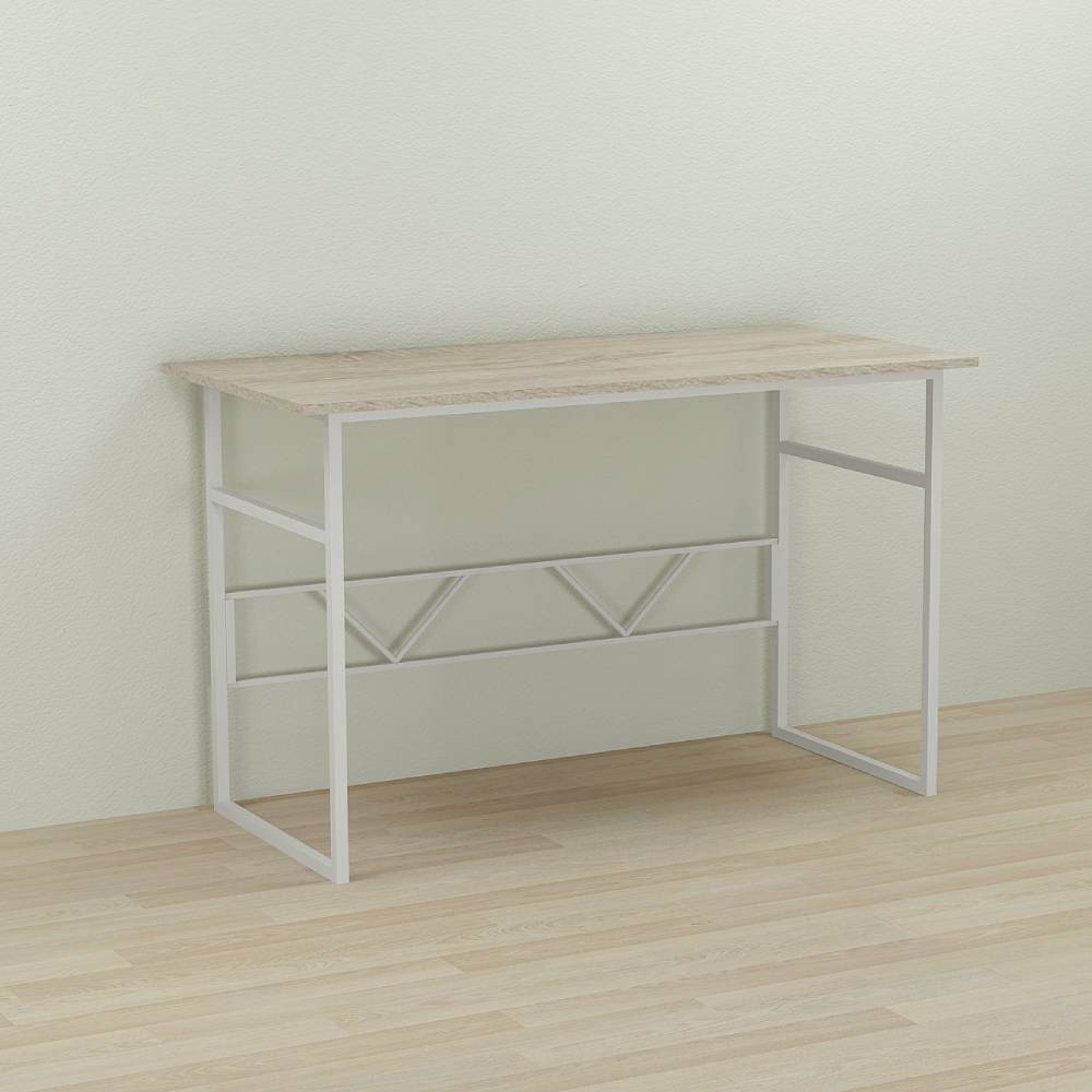 Письменный стол Ferrum-decor Раян 75x100x60 белый ДСП Дуб Сонома 16мм (FRD-101122)
