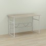 Письменный стол Ferrum-decor Раян 75x100x60 белый ДСП Дуб Сонома 16мм (FRD-101122)