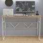 Письменный стол Ferrum-decor Раян 75x100x60 белый ДСП Дуб Сонома 16мм (FRD-101122)