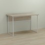 Письменный стол Ferrum-decor Коди 76x120x60 белый ДСП Дуб Сонома 32мм (FRD-101197)