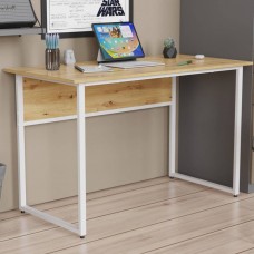 Комп'ютерний стіл Ferrum-decor Коді 75x140x70 білий ДСП Дуб Сан-Марино 32мм (FRD-101239)