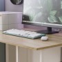 Письменный стол Ferrum-decor Кевин 75x140x70 белый ДСП Дуб Сонома 16мм (FRD-101288)