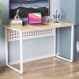 Компьютерный стол Ferrum-decor Майк 75x100x60 белый ДСП Дуб Сан-Марино 16мм (FRD-101300)