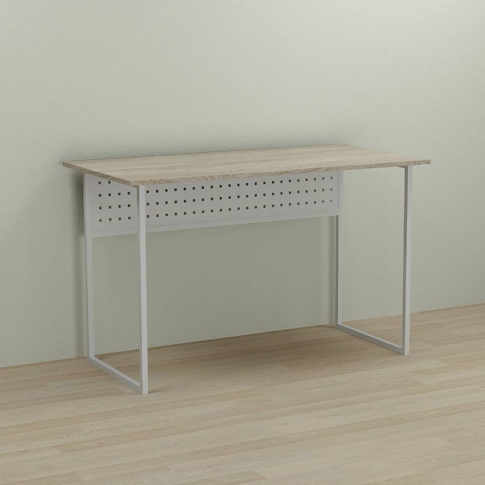 Письменный стол Ferrum-decor Майк 75x120x70 белый ДСП Дуб Сонома 16мм (FRD-101338)