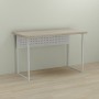 Письменный стол Ferrum-decor Майк 76x140x60 белый ДСП Дуб Сонома 32мм (FRD-101323)