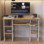 Компьютерный стол Ferrum-decor Тим 75x120x70 белый ДСП Дуб Сан-Марино 16мм (FRD-101374)
