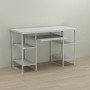 Письменный стол Ferrum-decor Тим 76x140x60 белый ДСП Белое 32мм (FRD-101366)