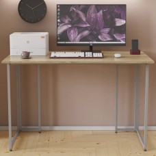 Письмовий стіл Ferrum-decor Ханна 75x120x60 сірий ДСП Дуб Сонома 16мм (FRD-101402)