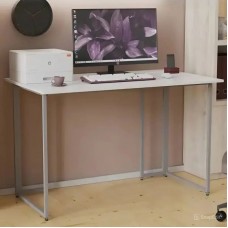Письмовий стіл Ferrum-decor Ханна 75x120x60 сірий ДСП Біле 16мм (FRD-101401)
