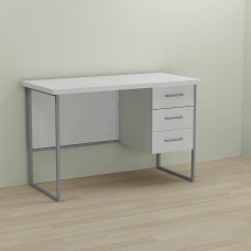 Письмовий стіл Ferrum-decor Гаррі 76x140x70 сірий ДСП Біле 32мм (FRD-101486)