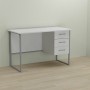 Письменный стол Ferrum-decor Гарри 75x120x70 серый ДСП Белое 16мм (FRD-101471)
