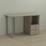 Письменный стол Ferrum-decor Отто 75x140x70 серый ДСП Дуб Сонома 16мм (FRD-101522)