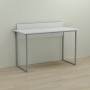 Письменный стол Ferrum-decor Скай 75x100x70 серый ДСП Белое 16мм (FRD-101561)