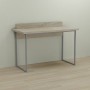 Письменный стол Ferrum-decor Скай 76x120x60 серый ДСП Дуб Сонома 32мм (FRD-101547)