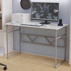 Письмовий стіл Ferrum-decor Раян 75x140x70 сірий ДСП Біле 16мм (FRD-101641)
