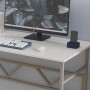Письменный стол Ferrum-decor Раян 75x120x70 серый ДСП Белое 16мм (FRD-101631)