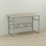 Письменный стол Ferrum-decor Раян 75x140x60 серый ДСП Дуб Сонома 16мм (FRD-101612)