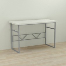 Письмовий стіл Ferrum-decor Раян 76x140x70 сірий ДСП Біле 32мм (FRD-101646)