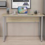 Письменный стол Ferrum-decor Коди 75x140x60 серый ДСП Дуб Сонома 16мм (FRD-101672)