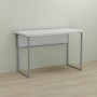 Письменный стол Ferrum-decor Коди 76x120x70 серый ДСП Белое 32мм (FRD-101696)