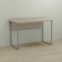 Письменный стол Ferrum-decor Коди 76x140x60 серый ДСП Дуб Сонома 32мм (FRD-101677)