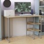 Письменный стол Ferrum-decor Кевин 75x120x70 серый ДСП Дуб Сонома 16мм (FRD-101748)