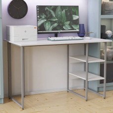 Письмовий стіл Ferrum-decor Кевін 75x120x60 сірий ДСП Біле 16мм (FRD-101719)