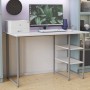 Письменный стол Ferrum-decor Кевин 75x120x70 серый ДСП Белое 16мм (FRD-101747)