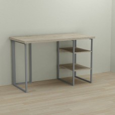 Письмовий стіл Ferrum-decor Кевін 76x100x60 сірий ДСП Дуб Сонома 32мм (FRD-101716)