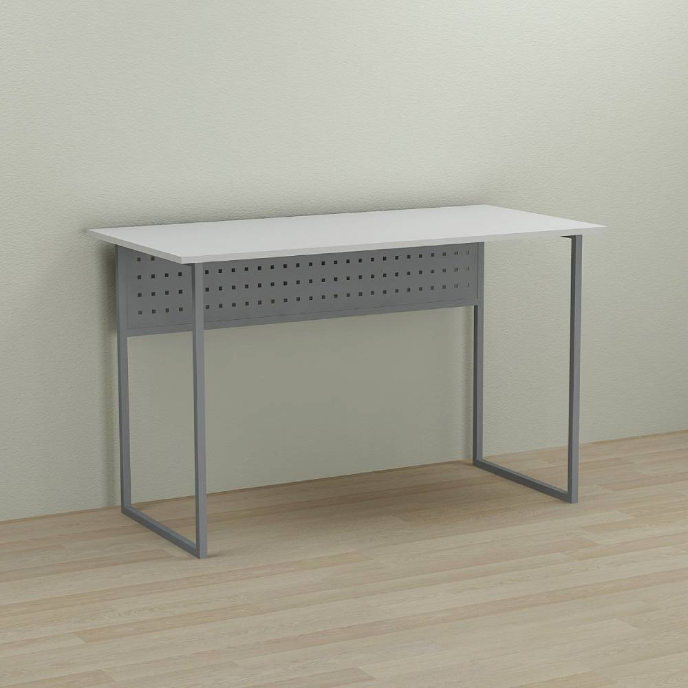 Письменный стол Ferrum-decor Майк 75x120x60 серый ДСП Белое 16мм (FRD-101777)