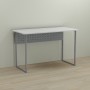 Письменный стол Ferrum-decor Майк 75x120x60 серый ДСП Белое 16мм (FRD-101777)