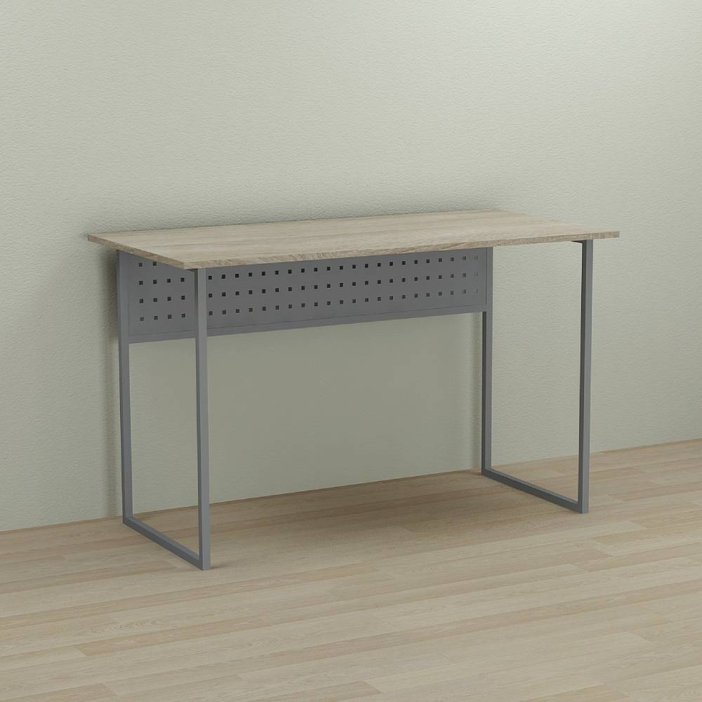 Письменный стол Ferrum-decor Майк 75x140x60 серый ДСП Дуб Сонома 16мм (FRD-101788)
