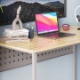 Компьютерный стол Ferrum-decor Майк 75x100x70 серый ДСП Дуб Сан-Марино 16мм (FRD-101800)