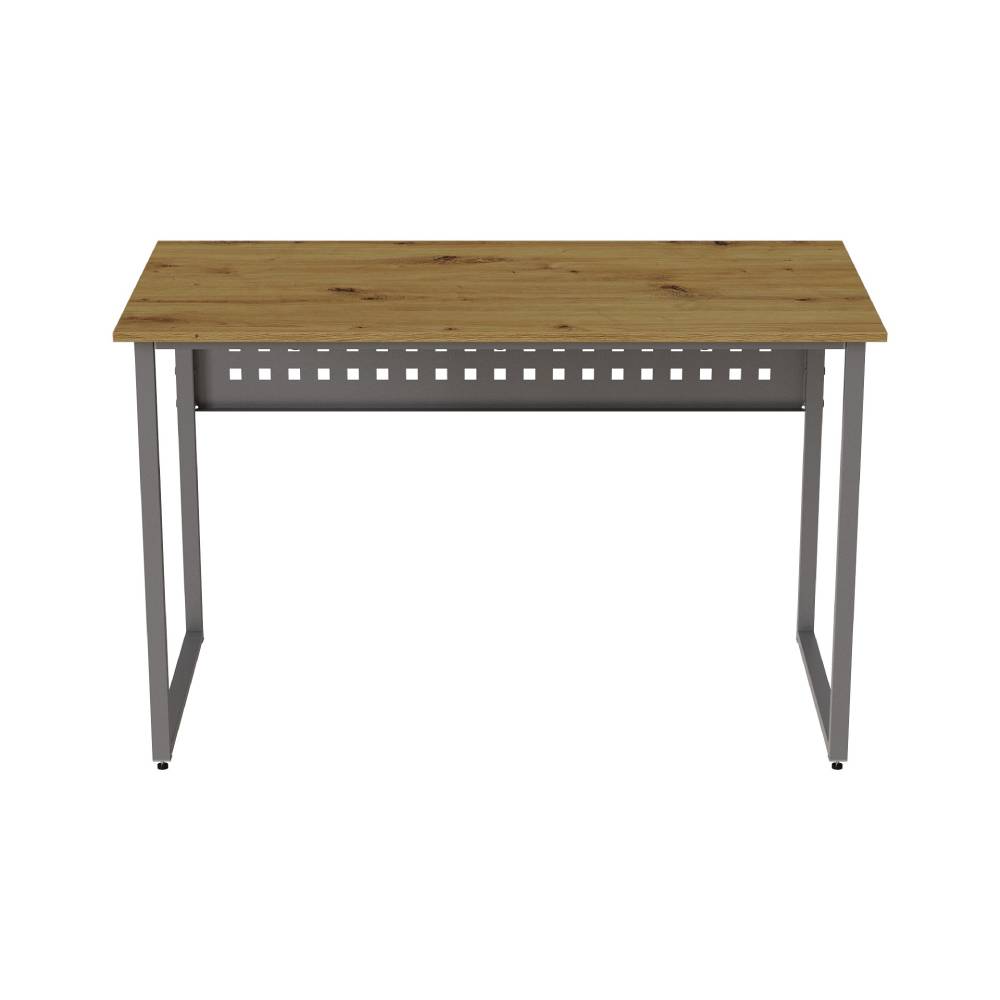 Компьютерный стол Ferrum-decor Майк 75x100x70 серый ДСП Дуб Сан-Марино 16мм (FRD-101800)
