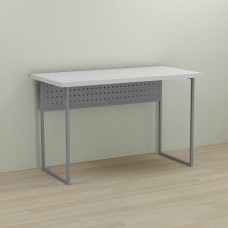 Письмовий стіл Ferrum-decor Майк 76x140x70 сірий ДСП Біле 32мм (FRD-101822)