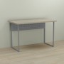 Письменный стол Ferrum-decor Майк 76x100x60 серый ДСП Дуб Сонома 32мм (FRD-101773)